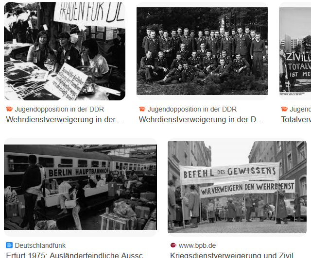 Kriegsdienstverweigerung in der DDR