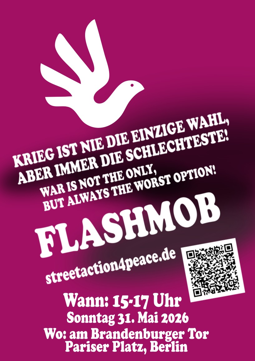 Krieg ist nie die einzige Wahl, aber immer die Schlechteste