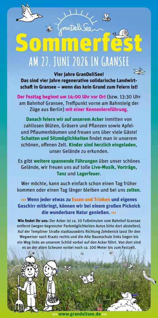 Sommerfest GranDeliSee