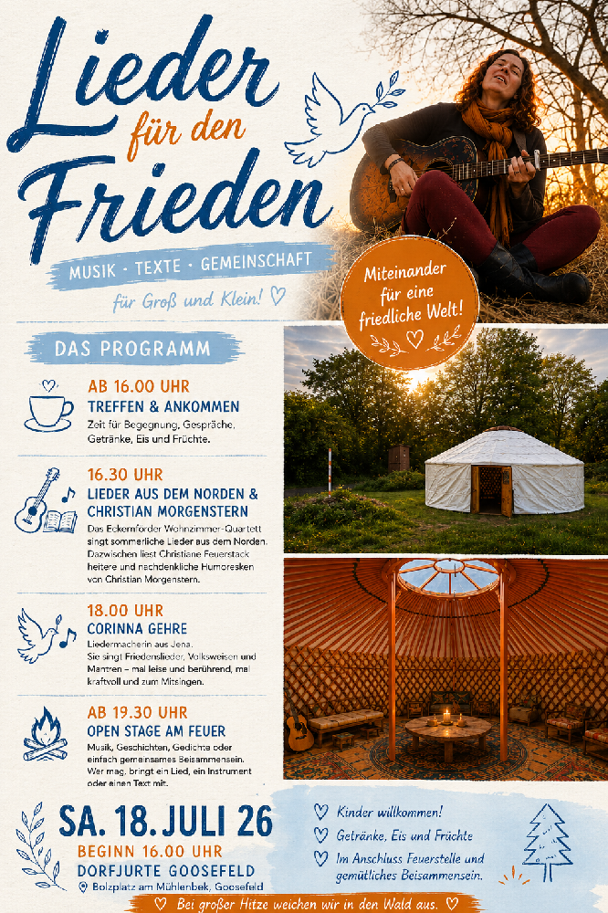 Lieder für den Frieden
